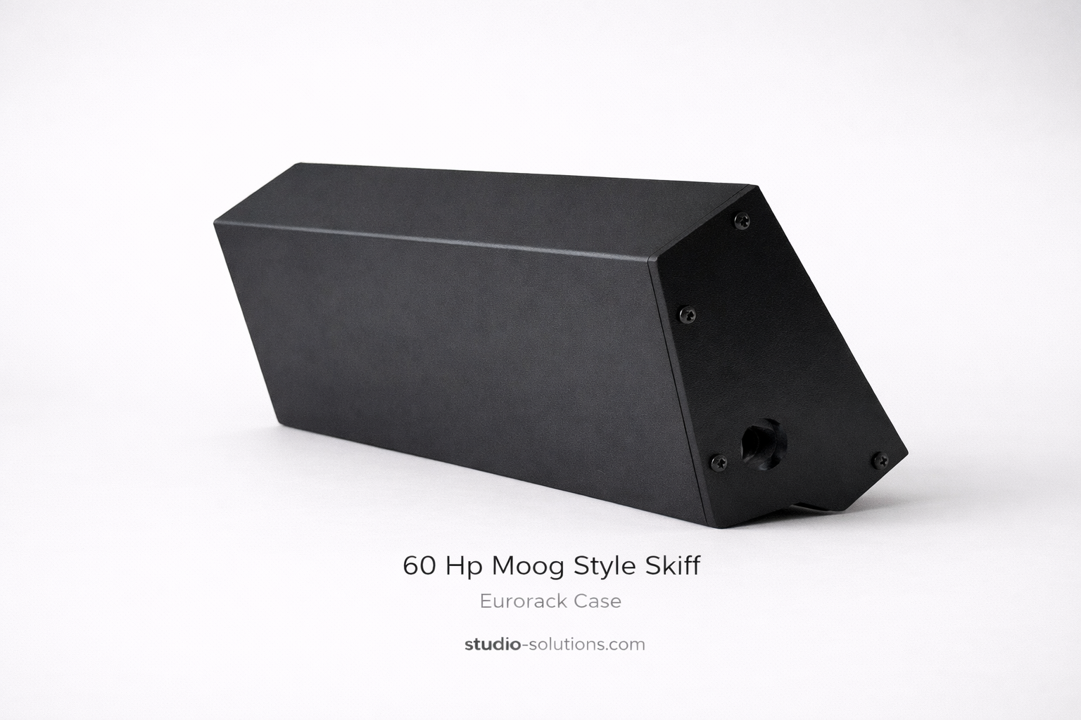 Moog Style 60HP Eurorack Skiff Desktop Modular Synth Case | Studio
